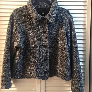 Woman's Dakini Wool Mohair Blend Cardigan, Size M